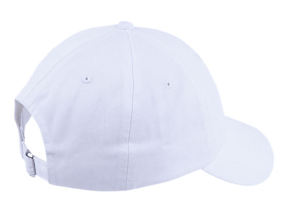 Team Curved Brim Hat, White