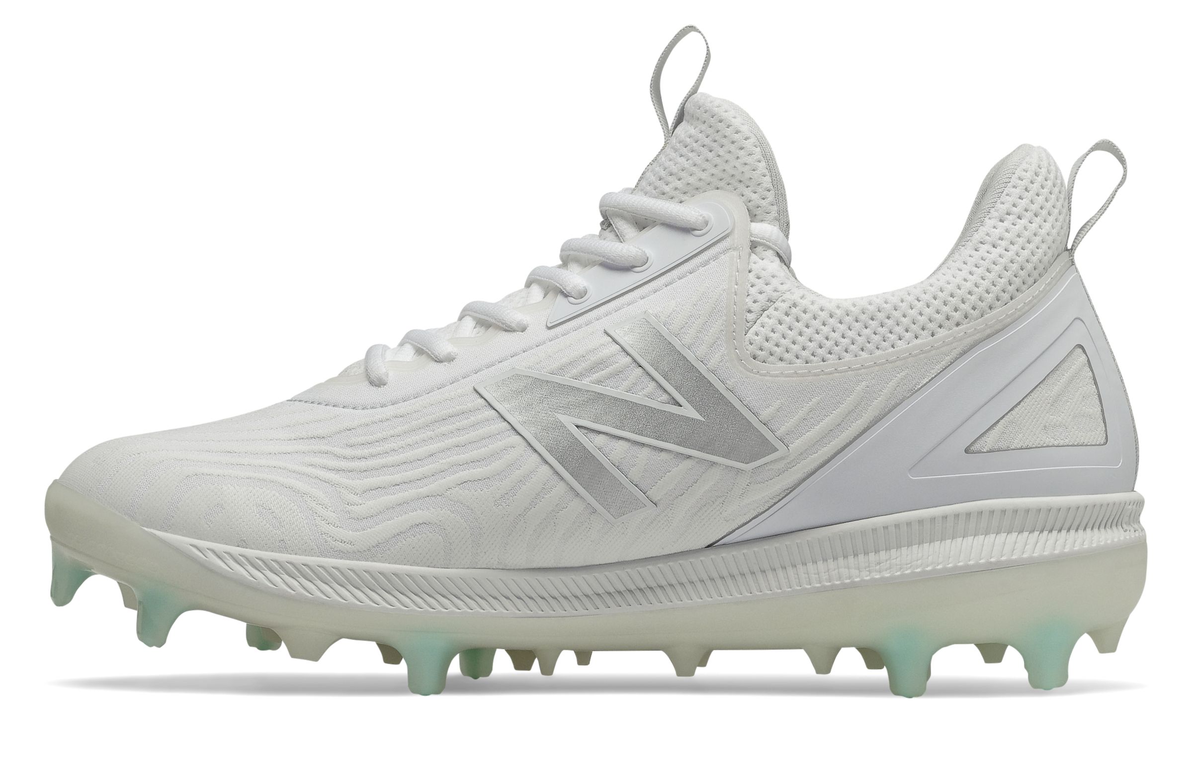 New Balance Men's Fuelcell Compv3 Baseball Cleats, Black/White / 10.5