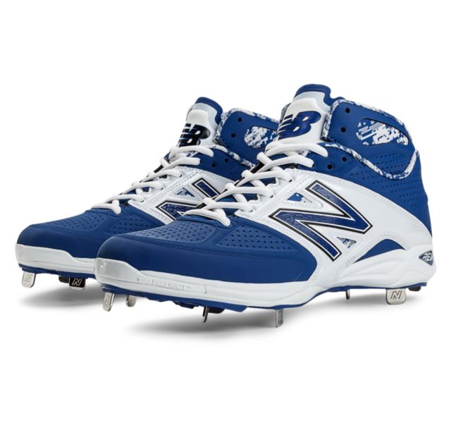 new balance men's 4040v2 mid metal baseball cleats