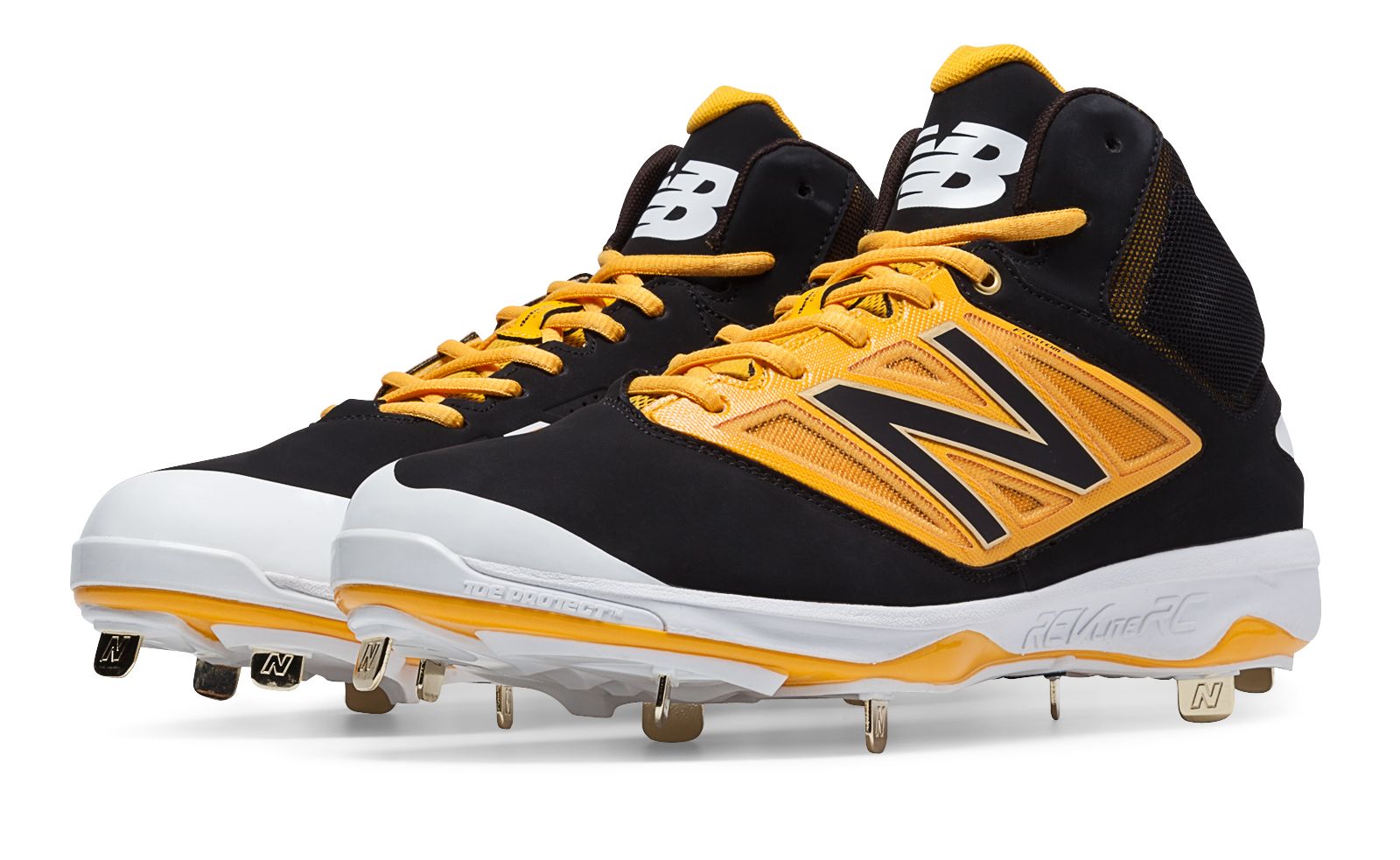 new balance orange baseball cleats