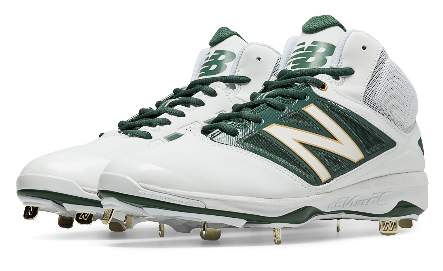 new balance green baseball cleats
