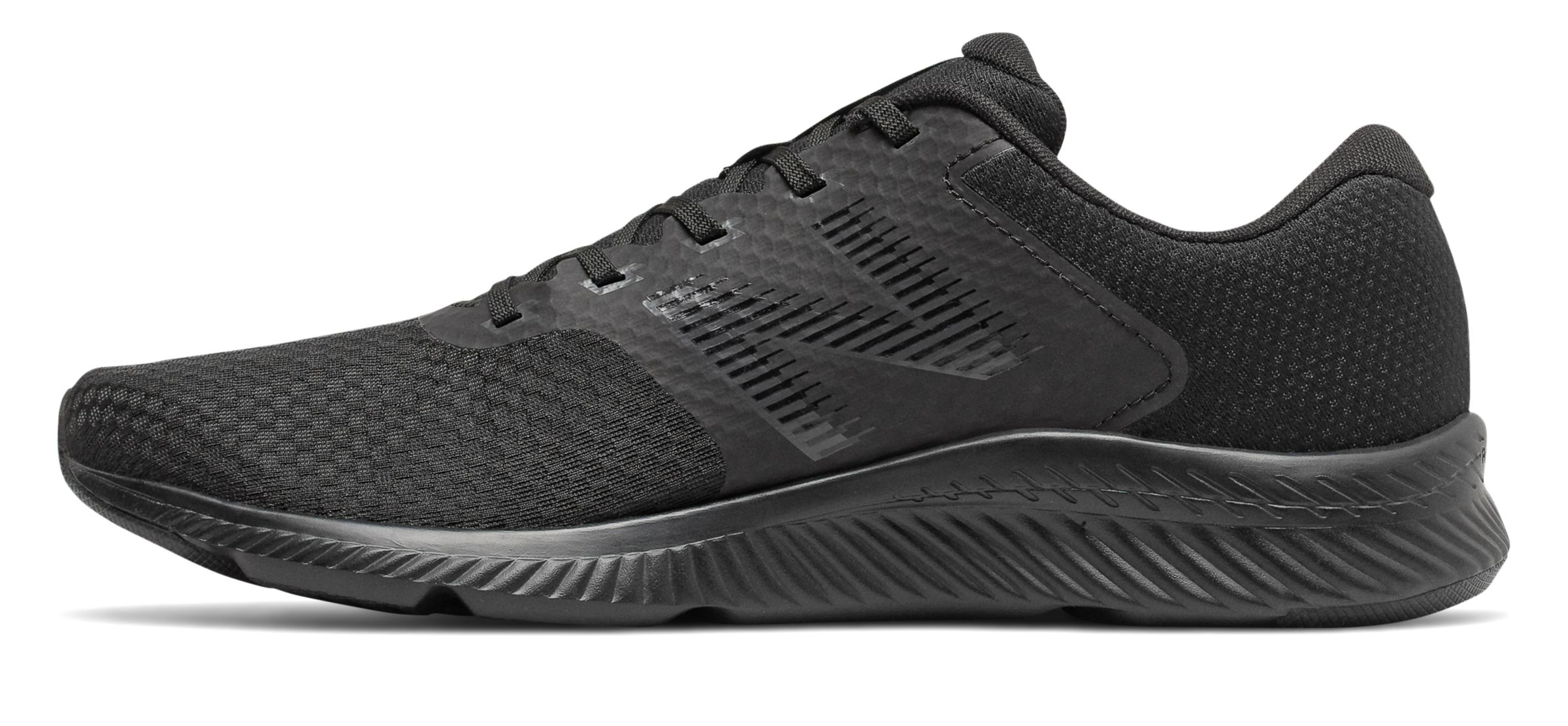 new balance all black mens shoes