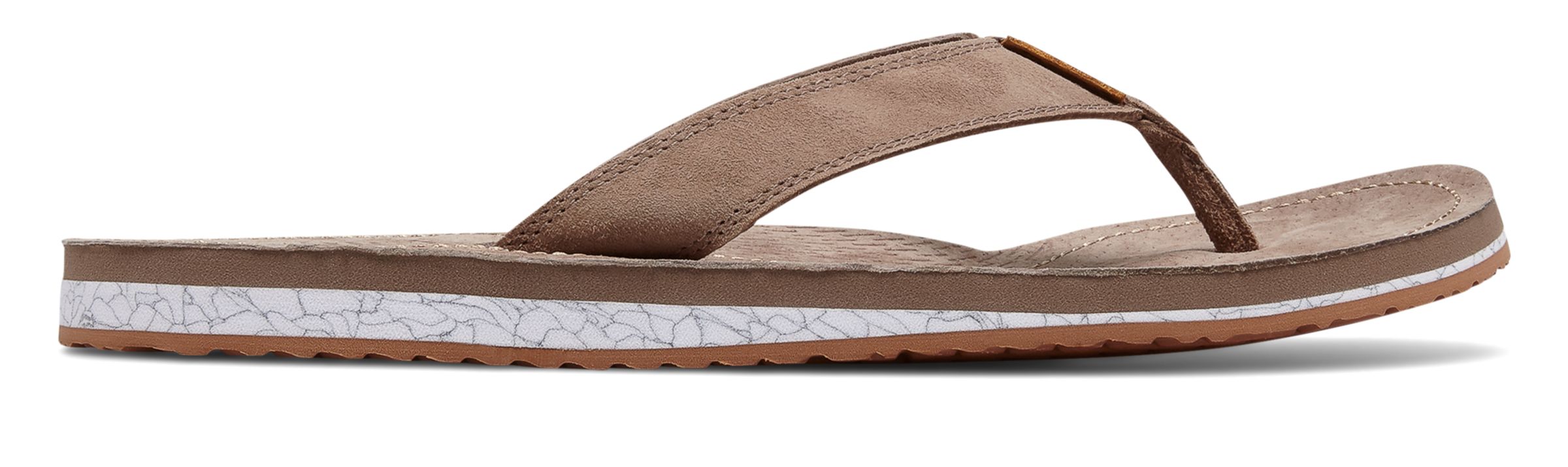 men's new balance flip flops