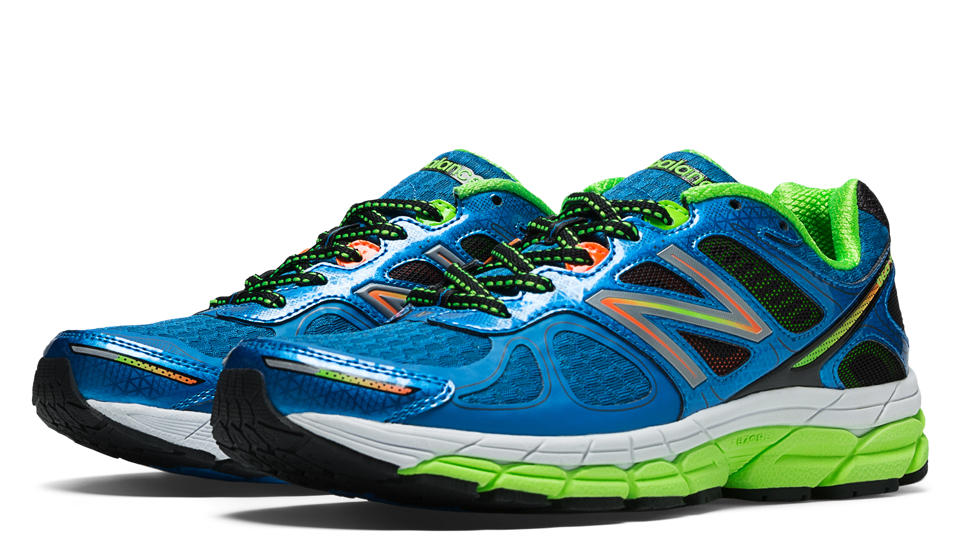New Balance Men's 860V4 Running Shoes M860BG4 860 Blue with Lime Green ...