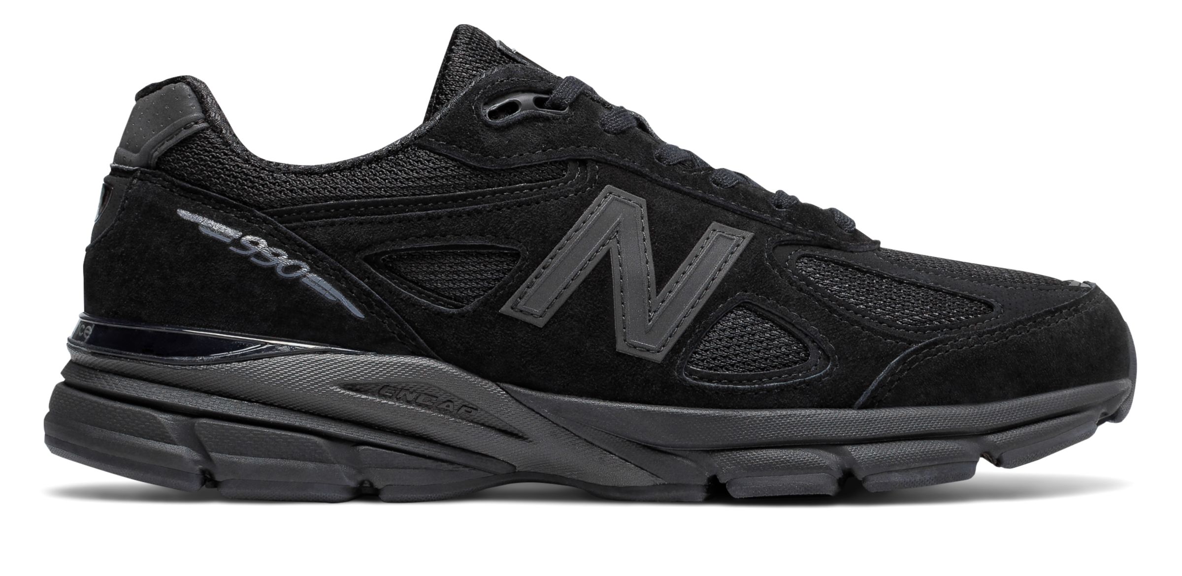 New Balance Men's Made in US 990v4 Shoes Black