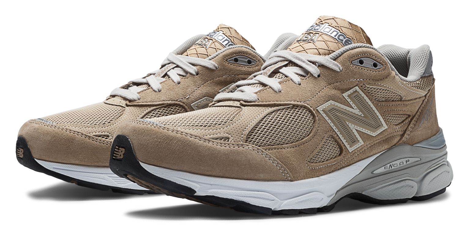 new balance 990 men beige