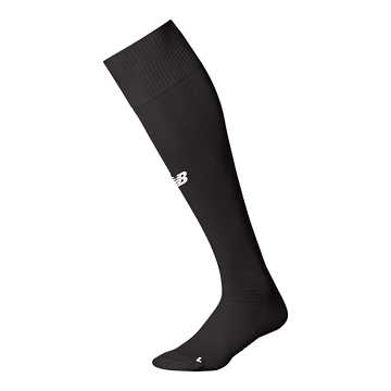 Match Sock, Black with White
