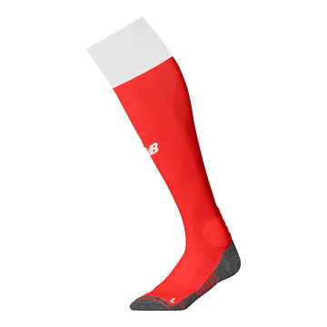 Tournament Sock, High Risk Red with White