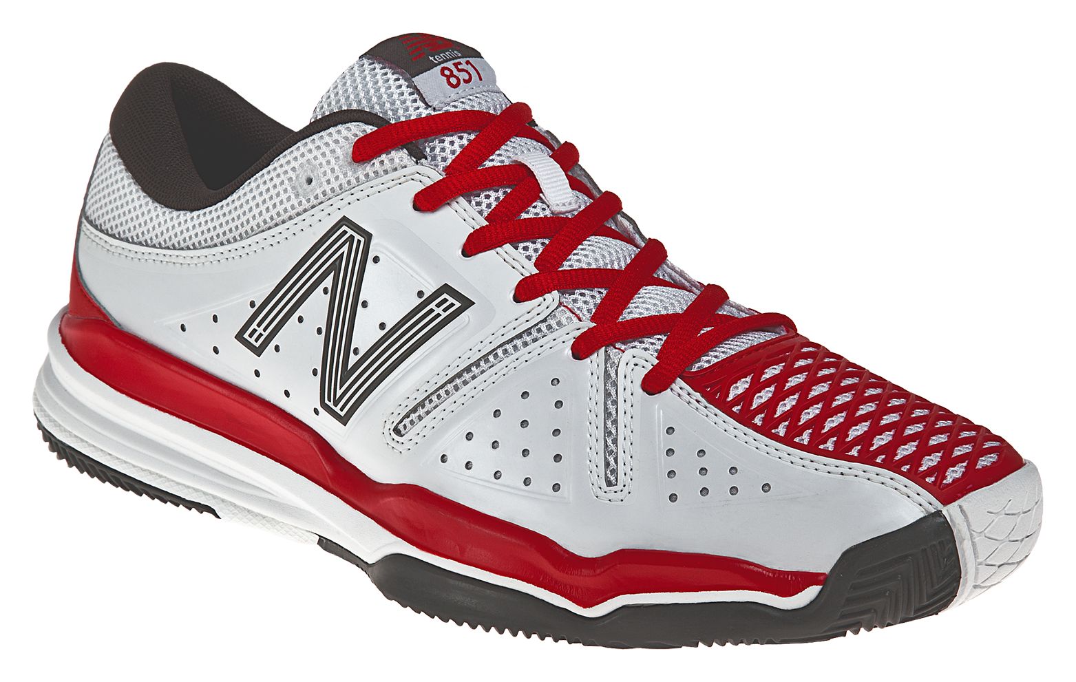 new balance red tennis shoes