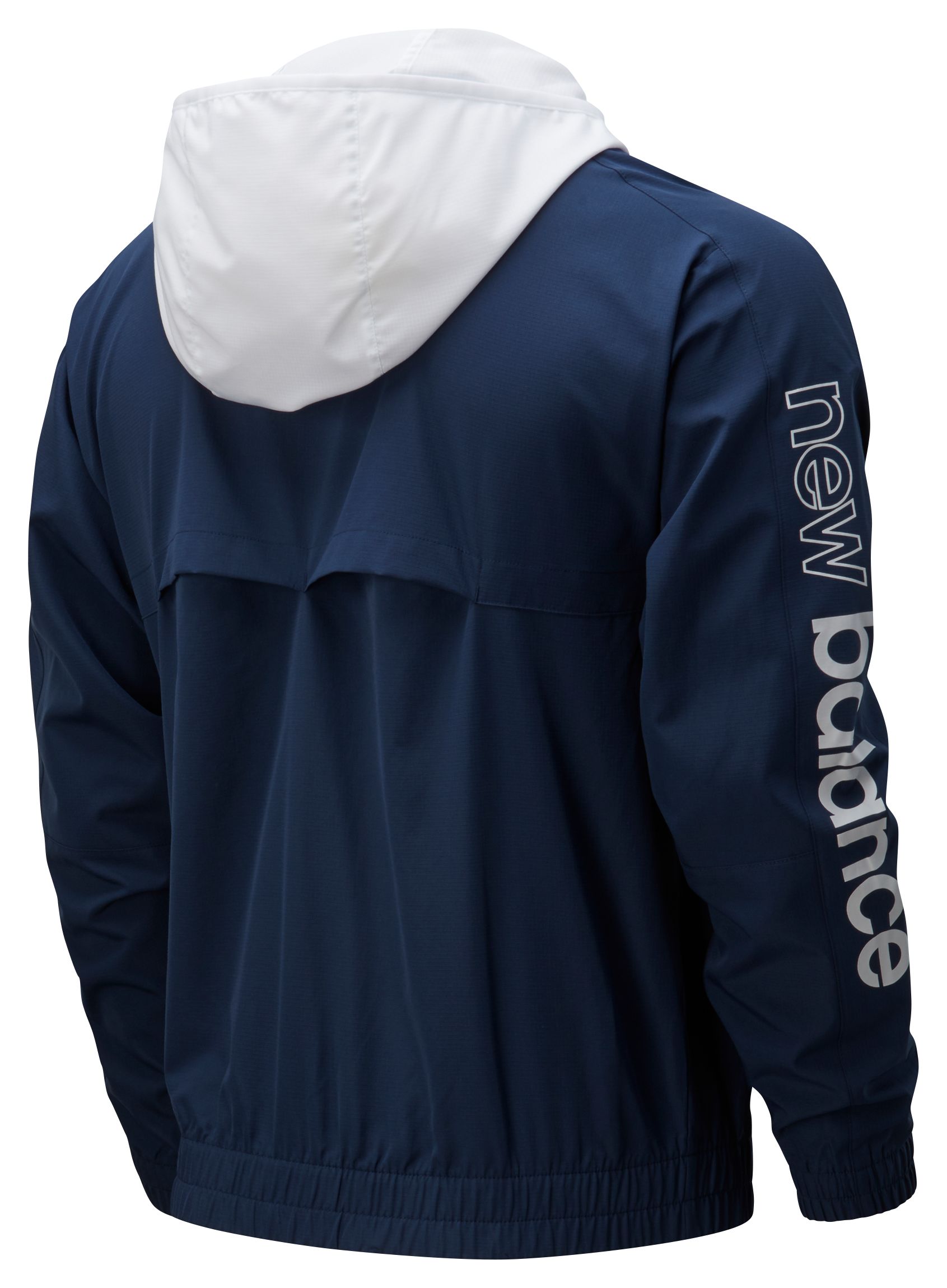 nb athletics full zip windbreaker