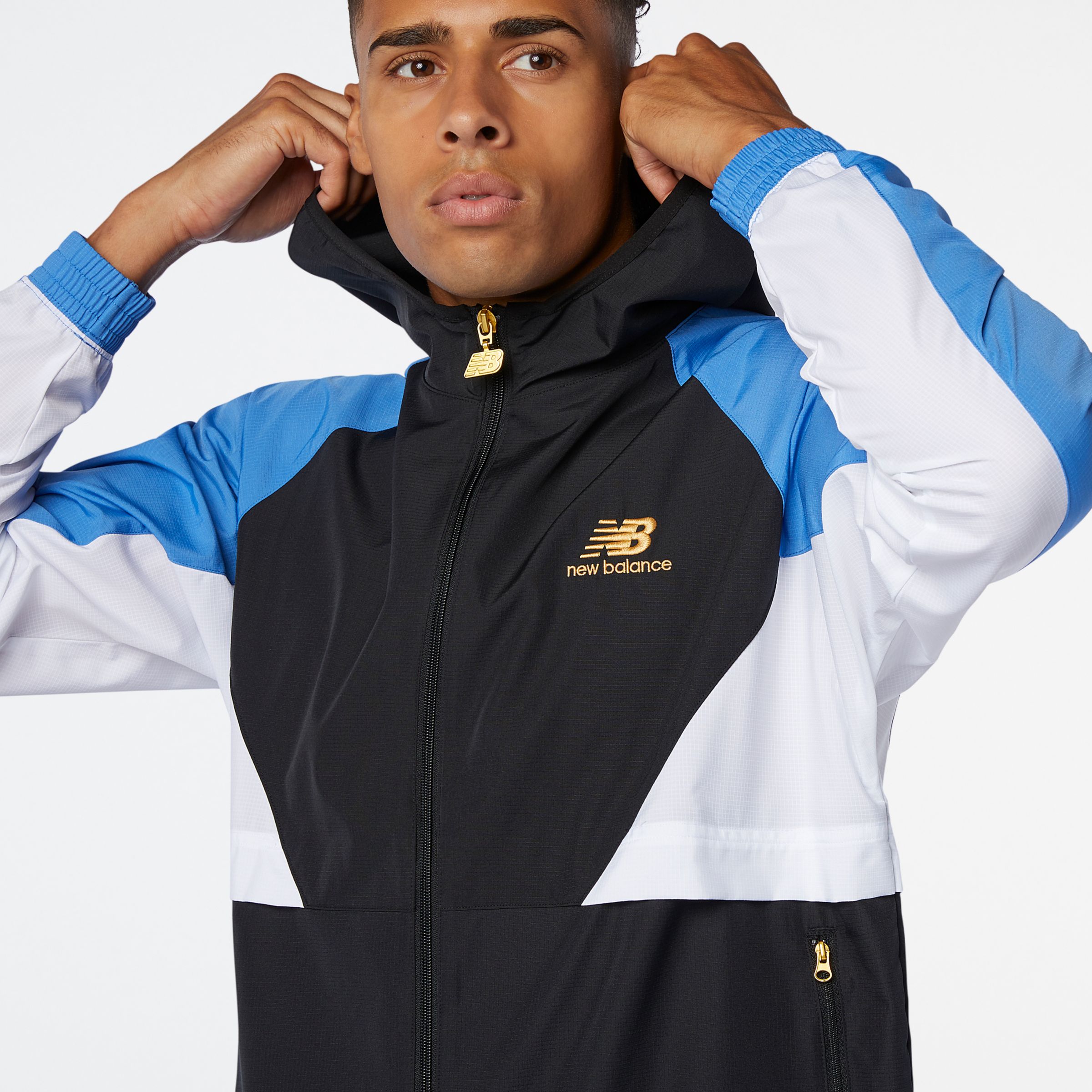 nb athletics unisex trail anorak