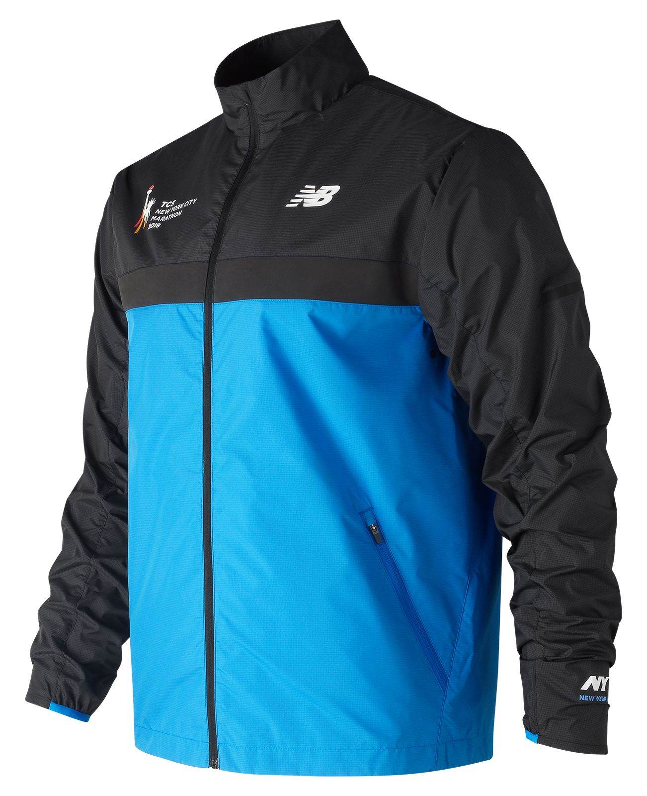 New Balance Men's Nyc Marathon Windcheater Jacket Blue | eBay