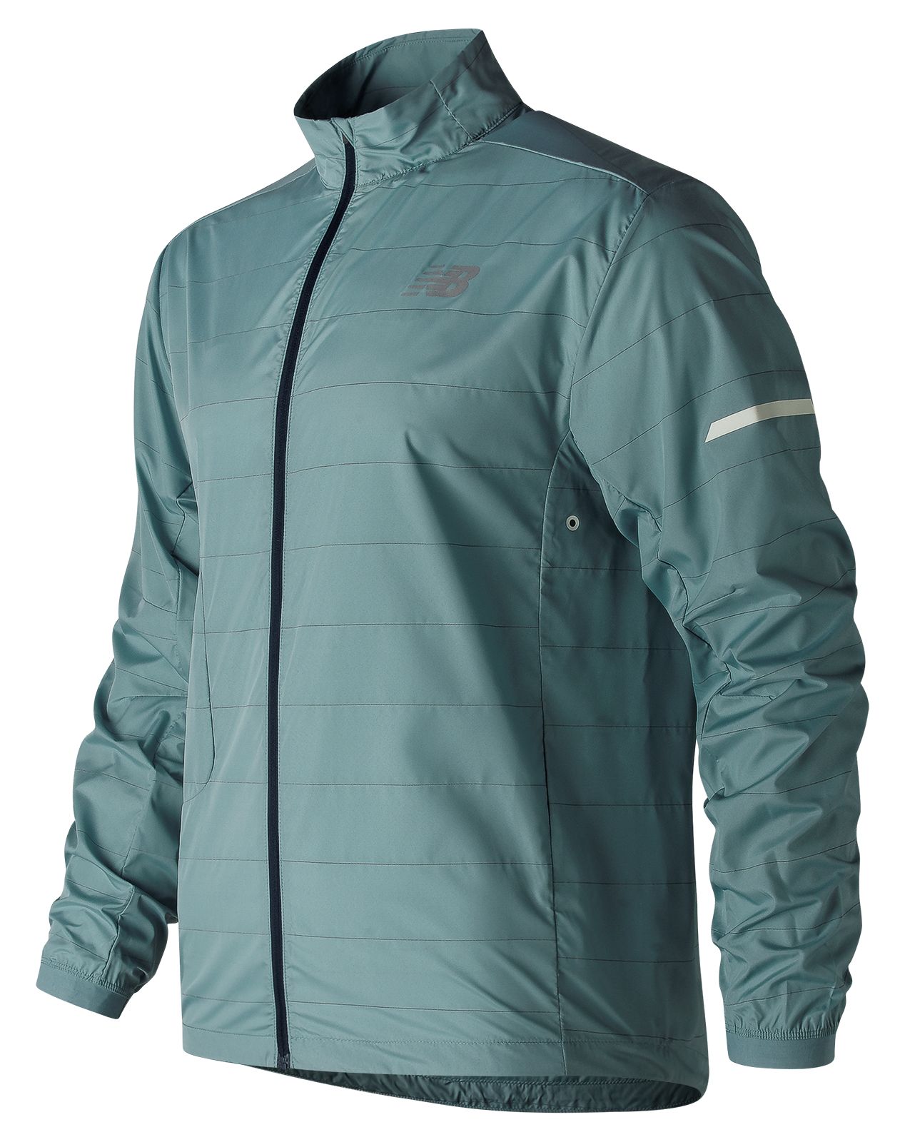 new balance reflective packable jacket
