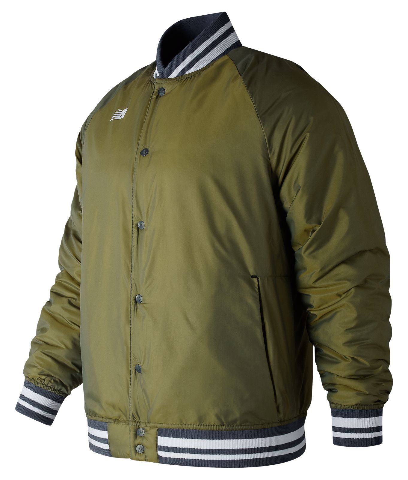 New Balance Men's Dug Out Jacket Green 