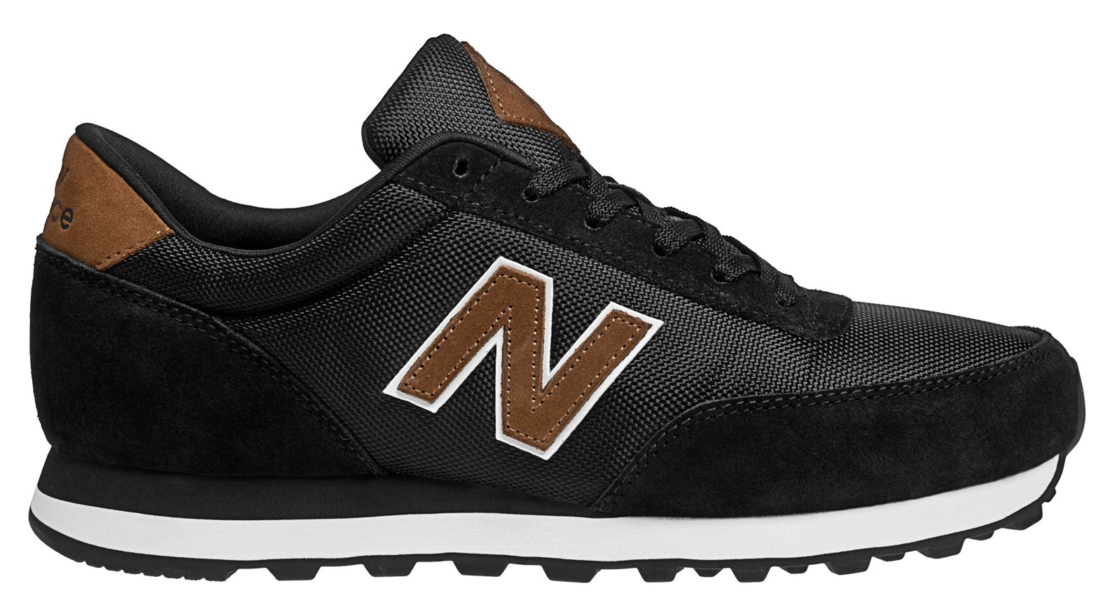 new balance 501 black and brown