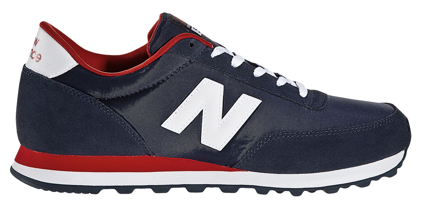 red and black new balance 501