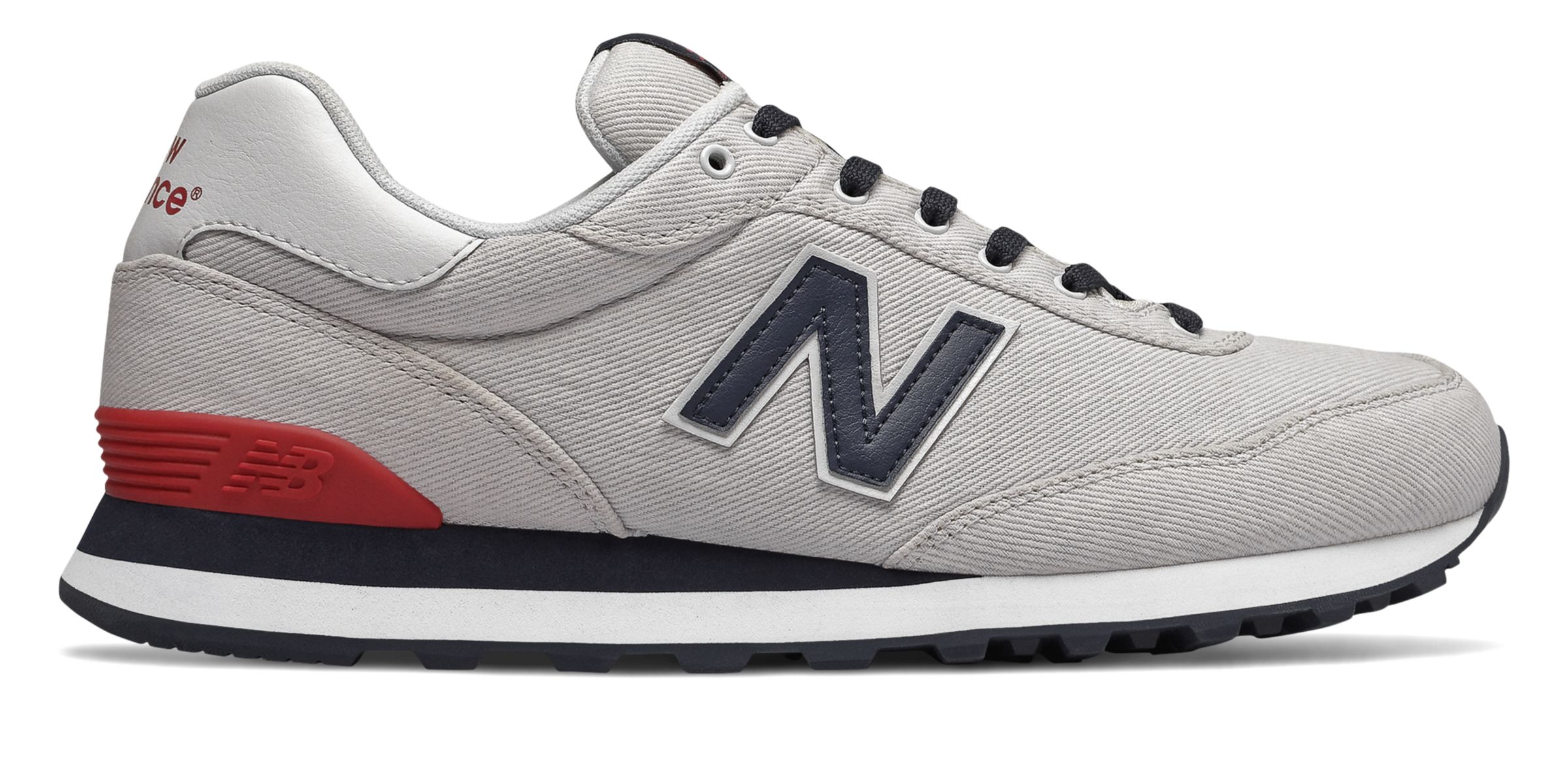 New Balance Men's 515 Shoes Grey with Blue & Red | eBay