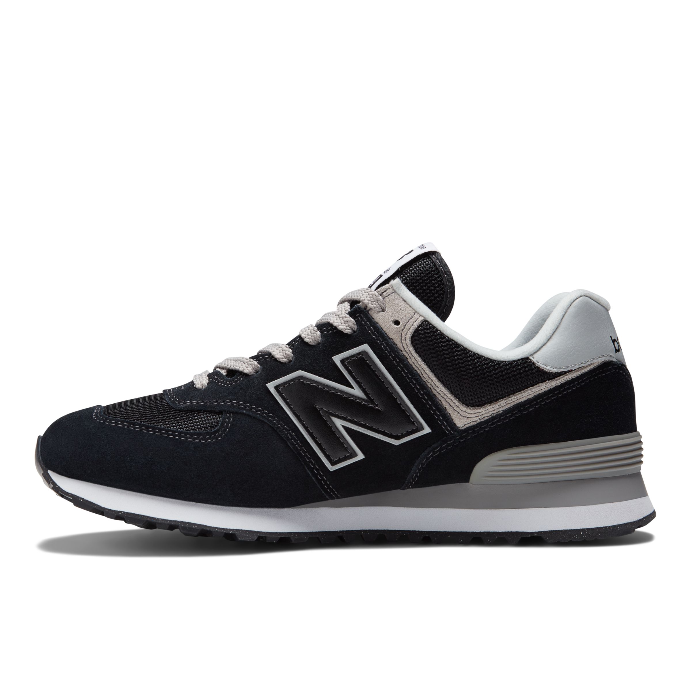 New Balance mens 574 Core Sneaker, Black/White, 4 Wide US : :  Clothing, Shoes & Accessories