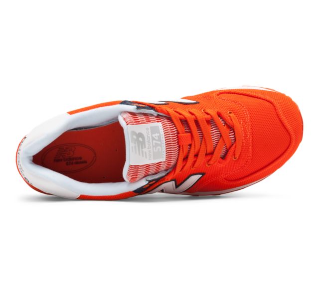 new balance 574 orange jetsetter new balance 574 orange jetsetter