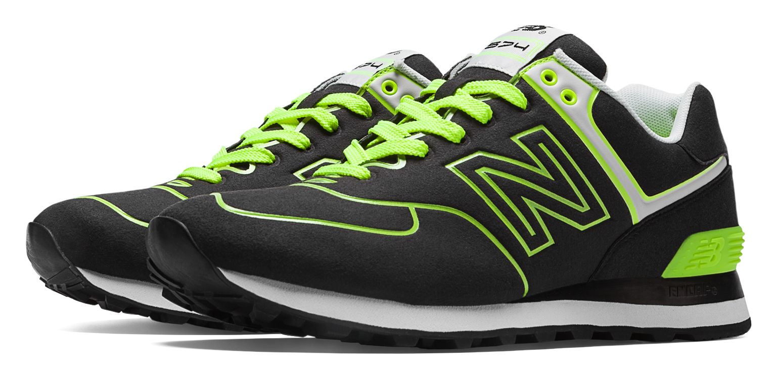 new balance 574 neon