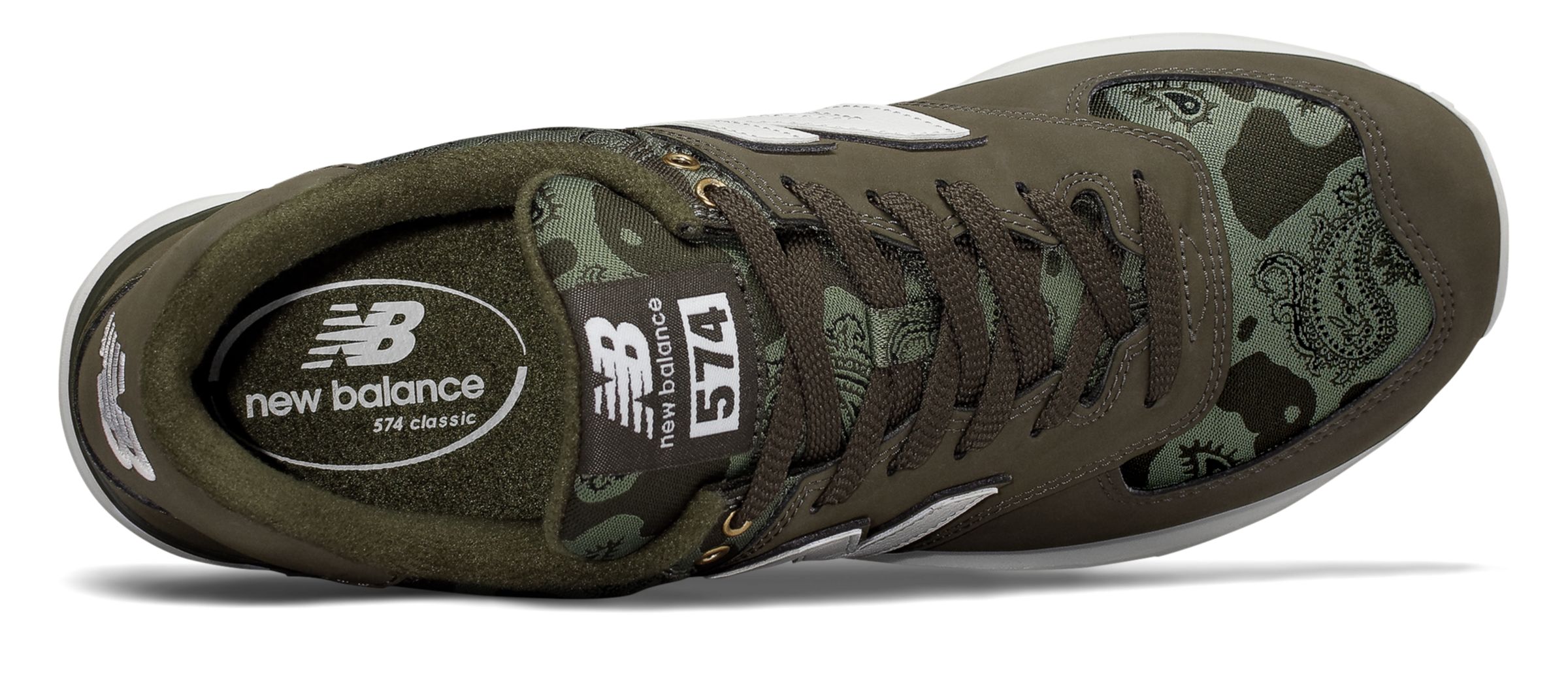 new balance 574 paisley camouflage