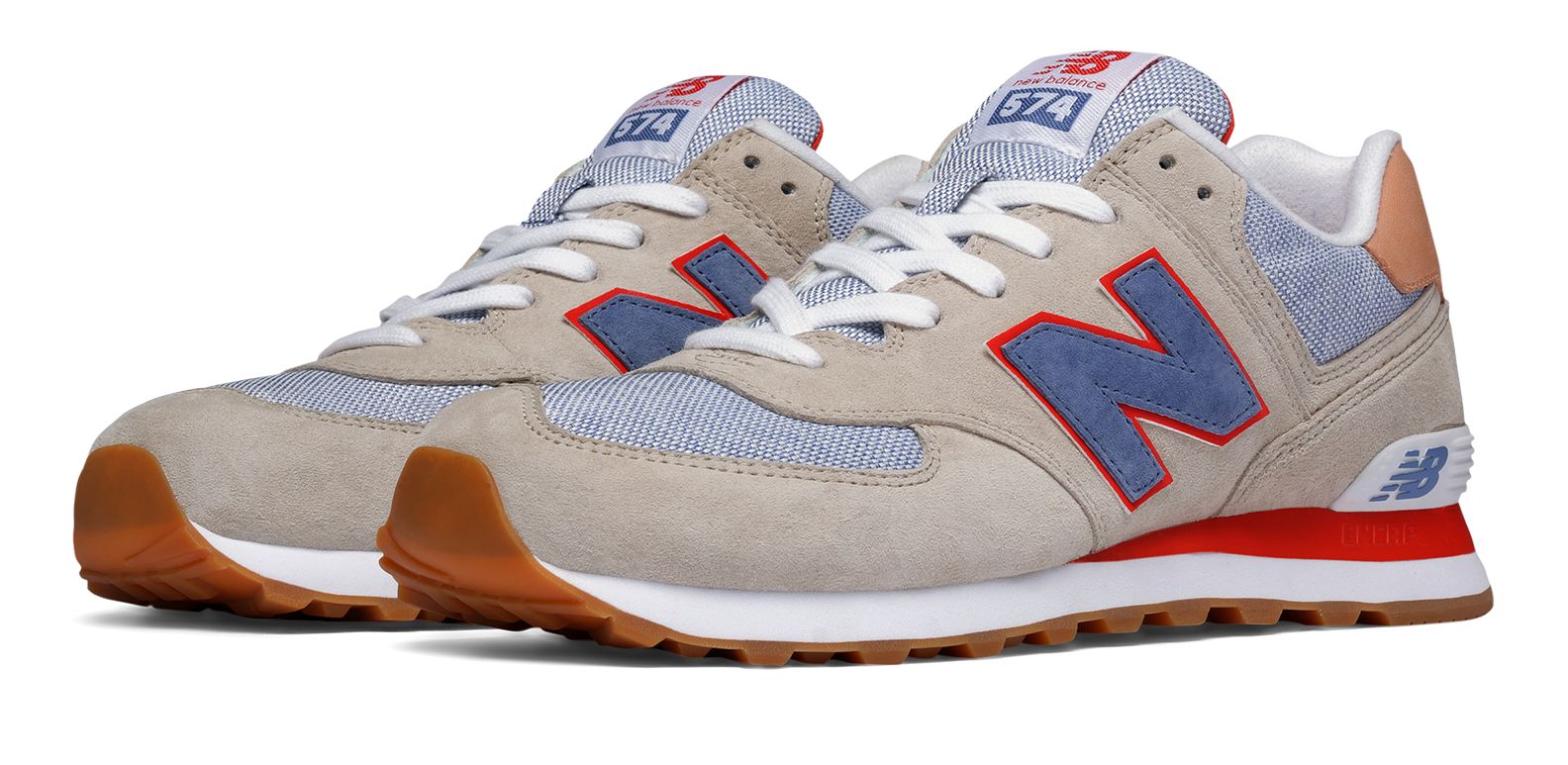 new balance ml574 bleached sand