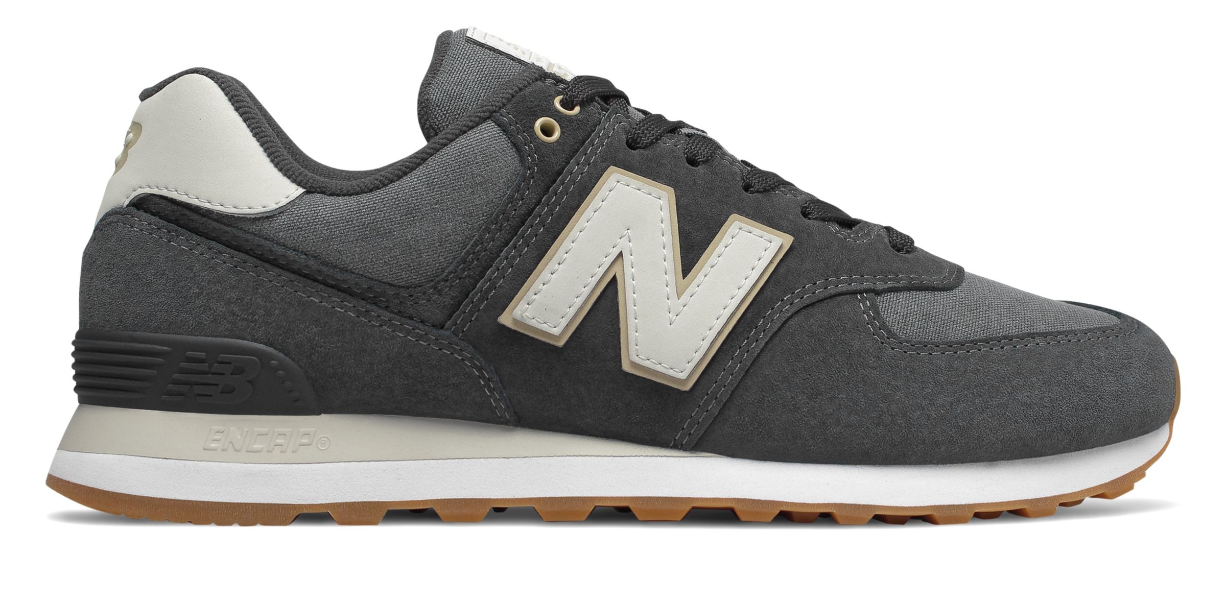 men's new balance 574 gray