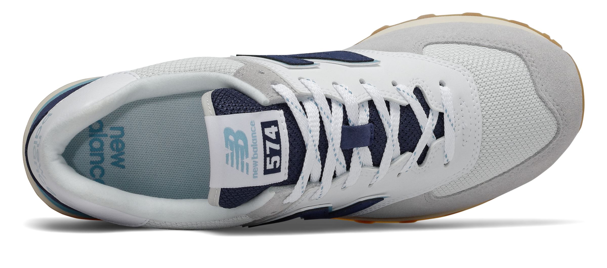 new balance 574 core plus mako blue