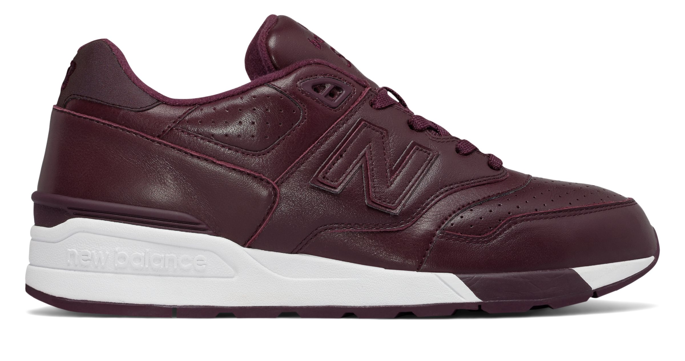 new balance 597 maroon