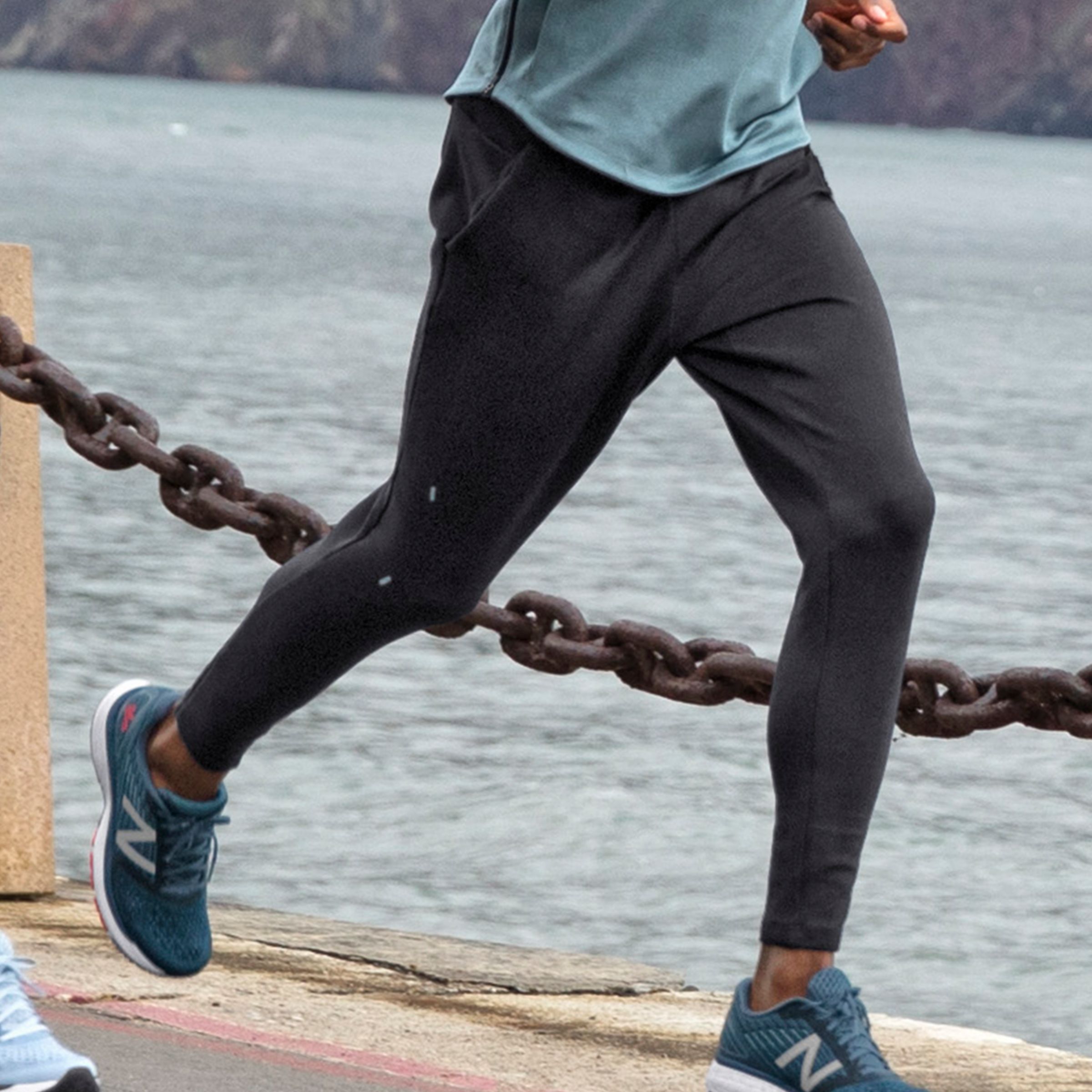 new balance men's q speed run pant