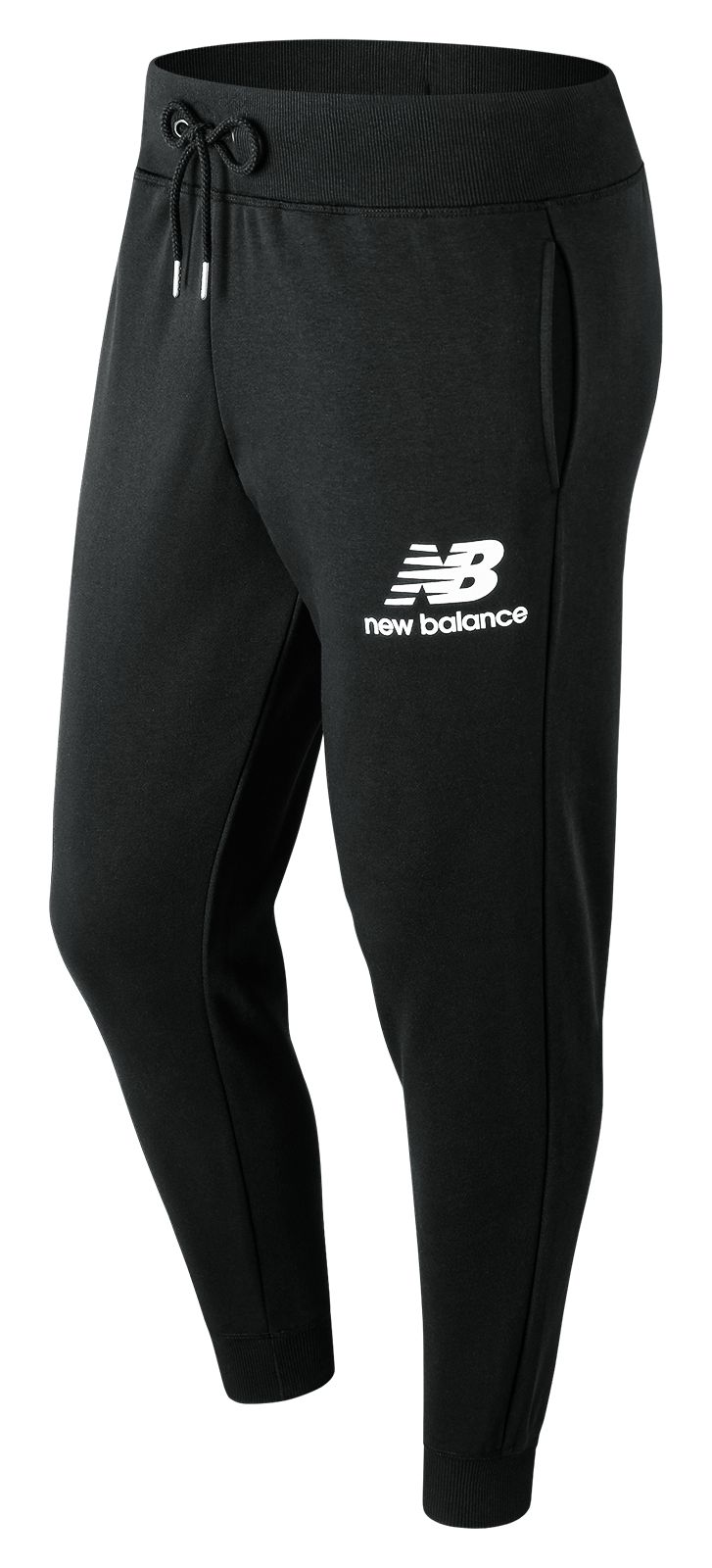 new balance essentials stacked logo sweatpant