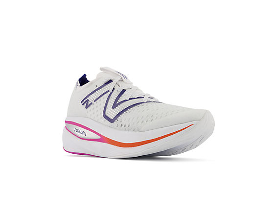 FuelCell SuperComp Trainer, White with Blue & Magenta