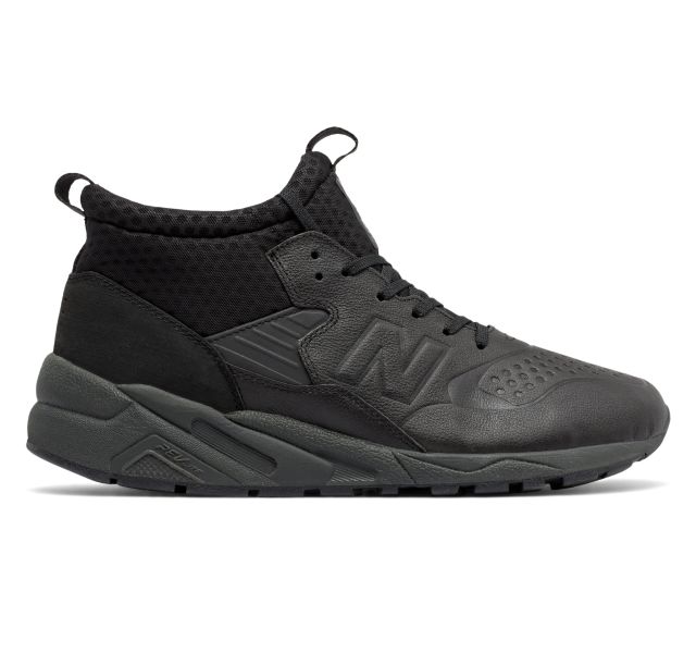 new balance men's 580 deconstructed mid trainers black new balance men's 580 deconstructed mid trainers black