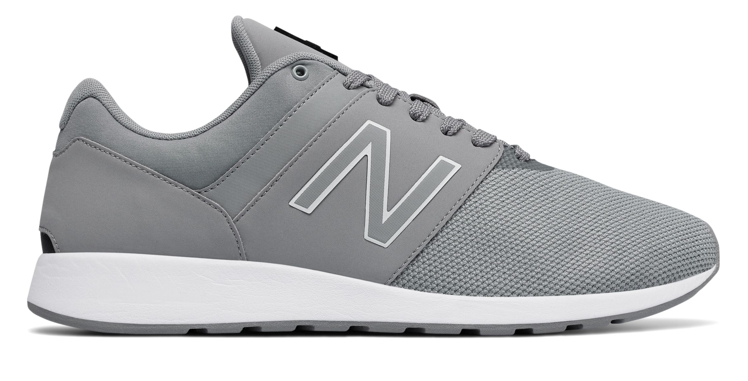 New Balance Men's REVlite 24 Shoes Grey with White | eBay