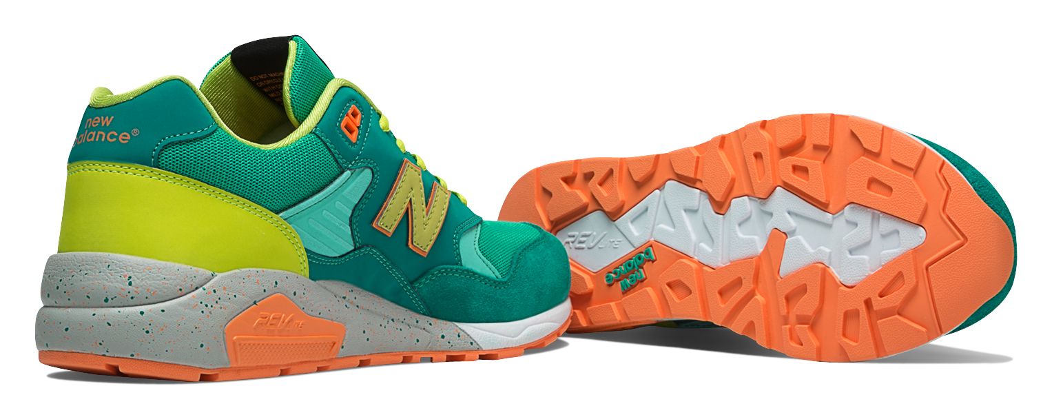 new balance 580 mens Orange