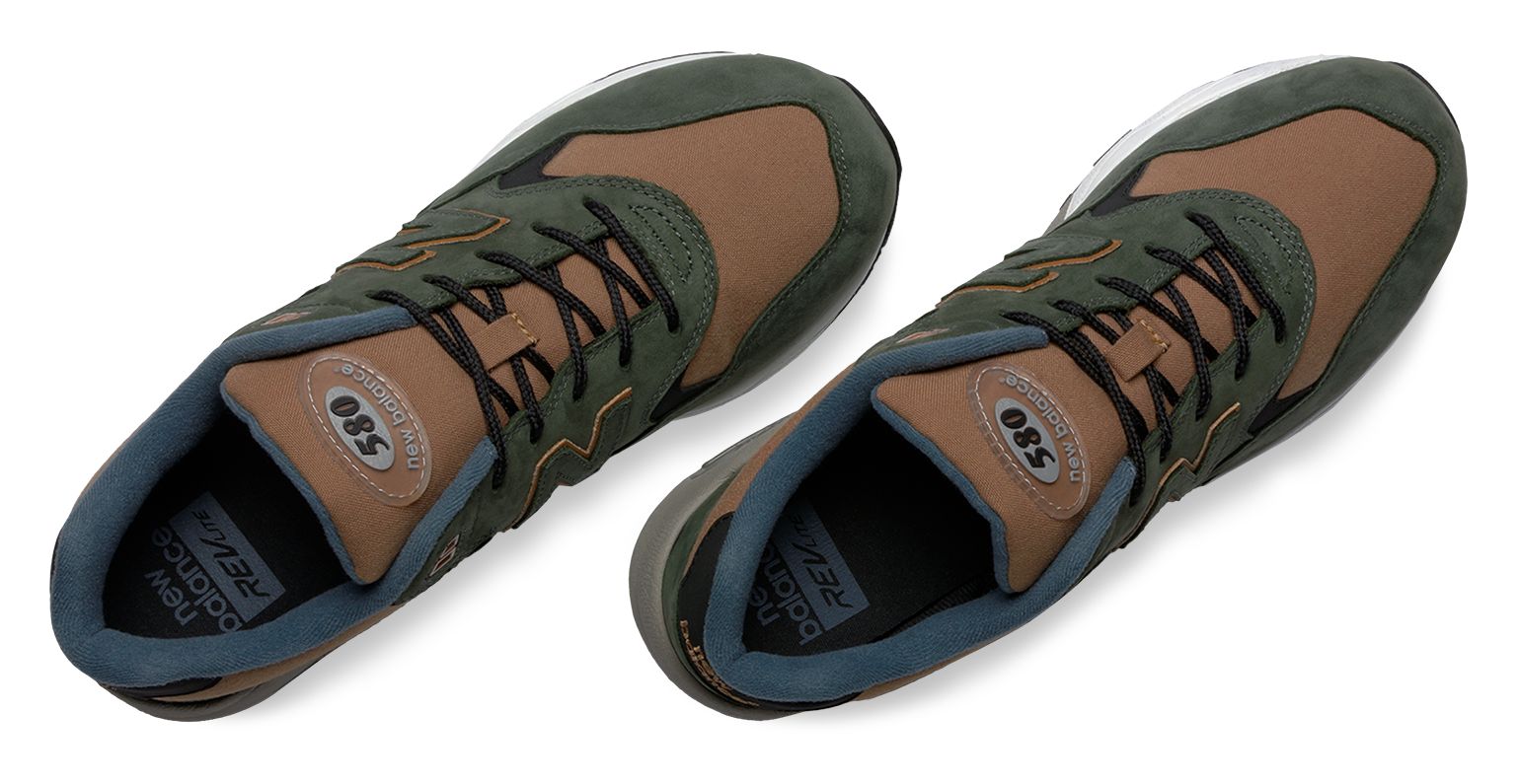 new balance 580 men brown