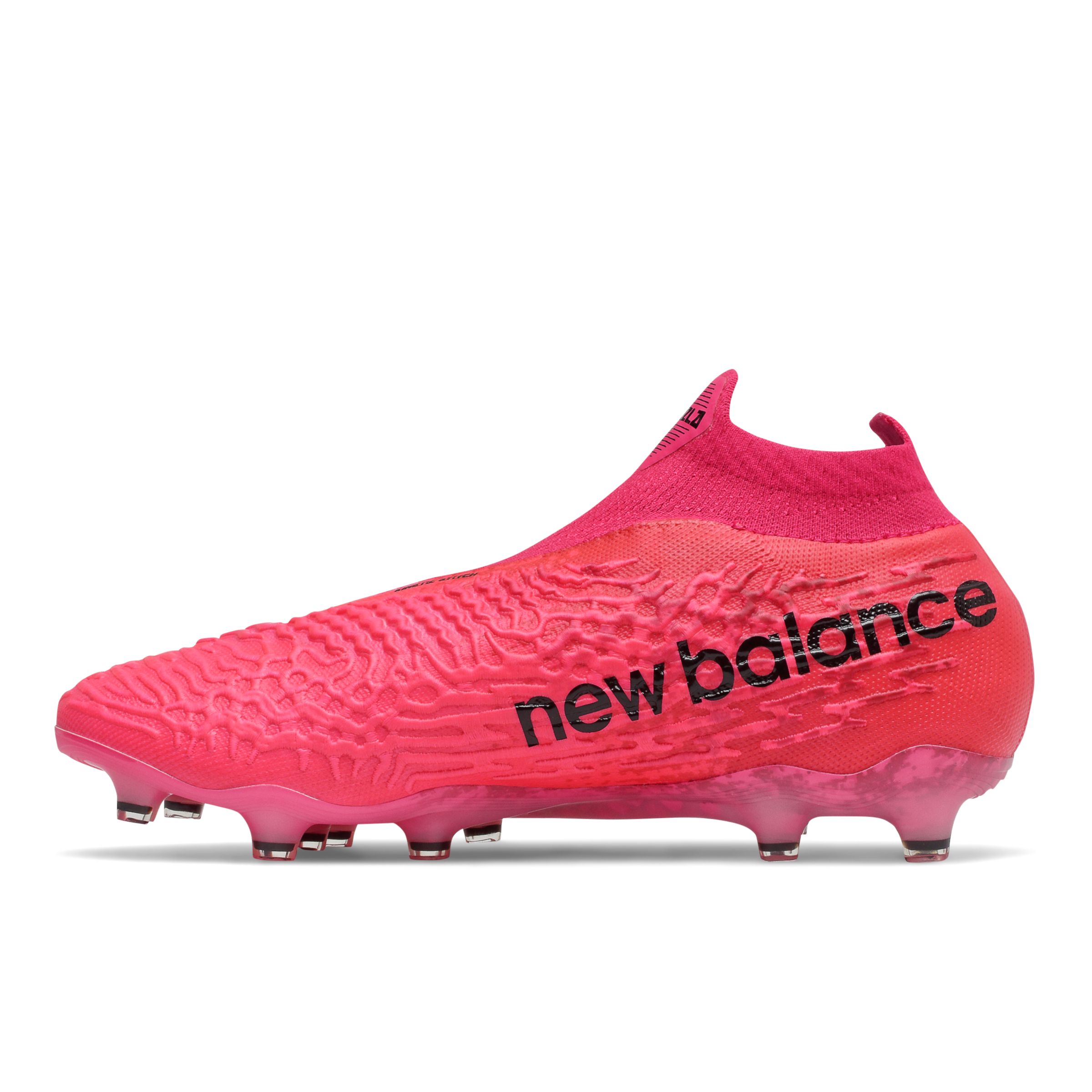 New balance soccer store cleats kids Pink