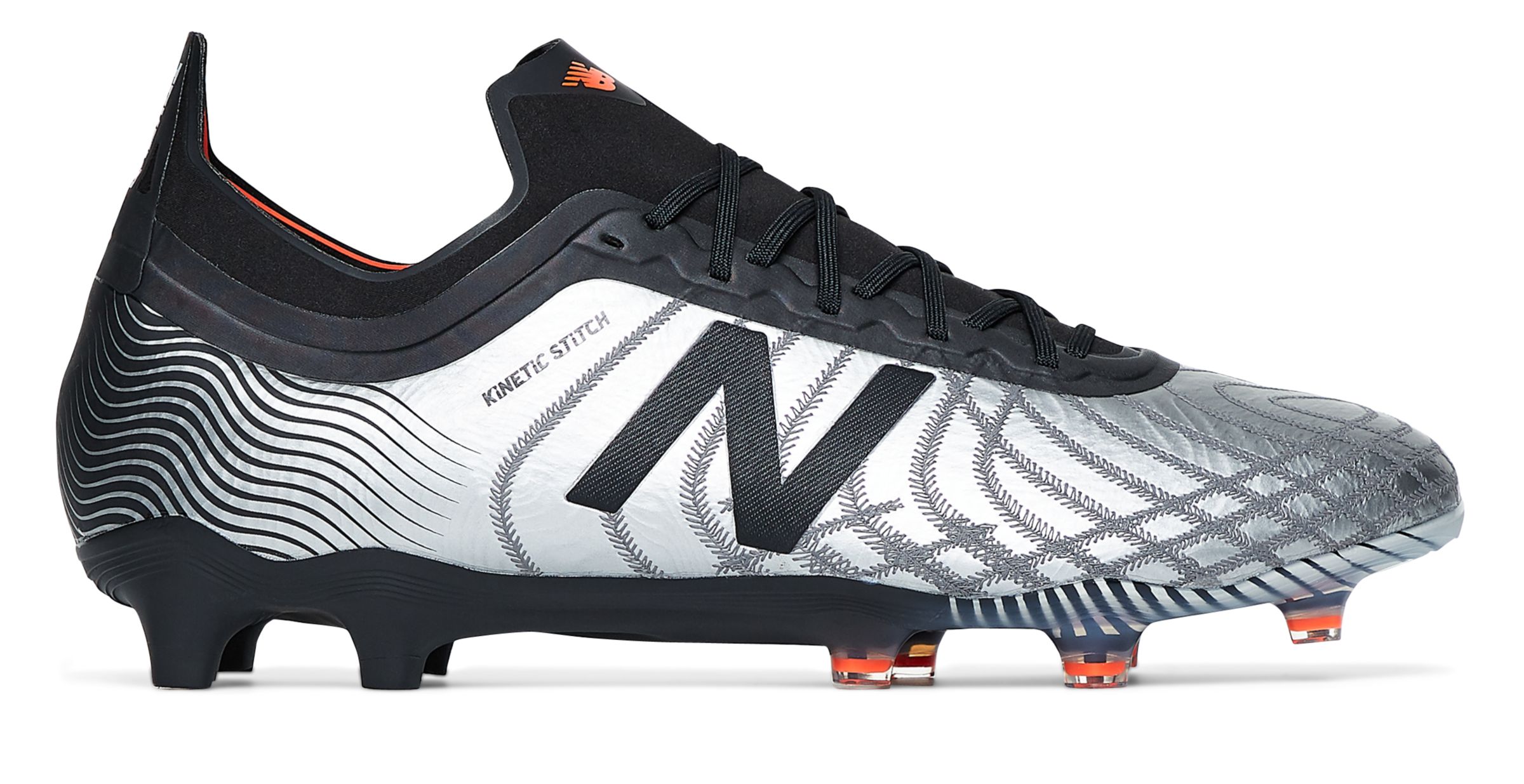 new balance soccer cleats mens Silver