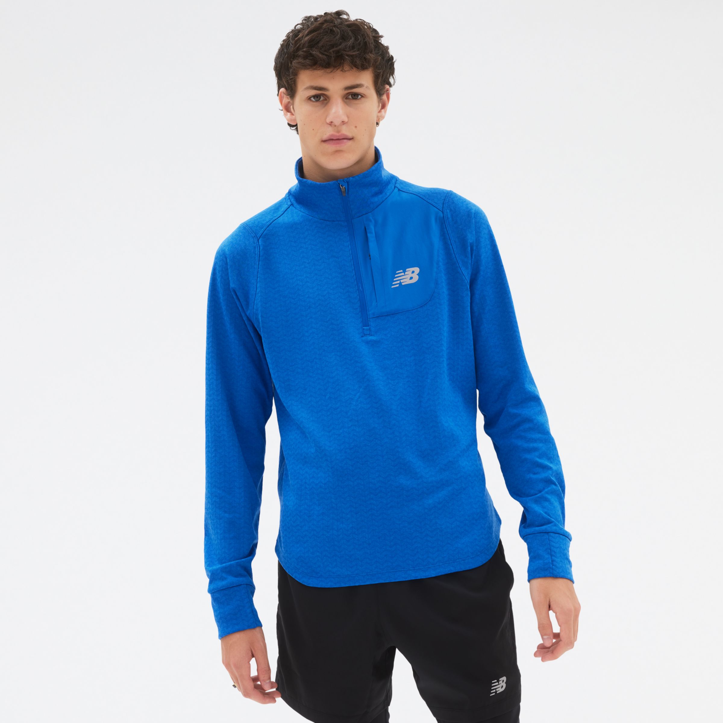 New balance heat outlet grid long sleeve