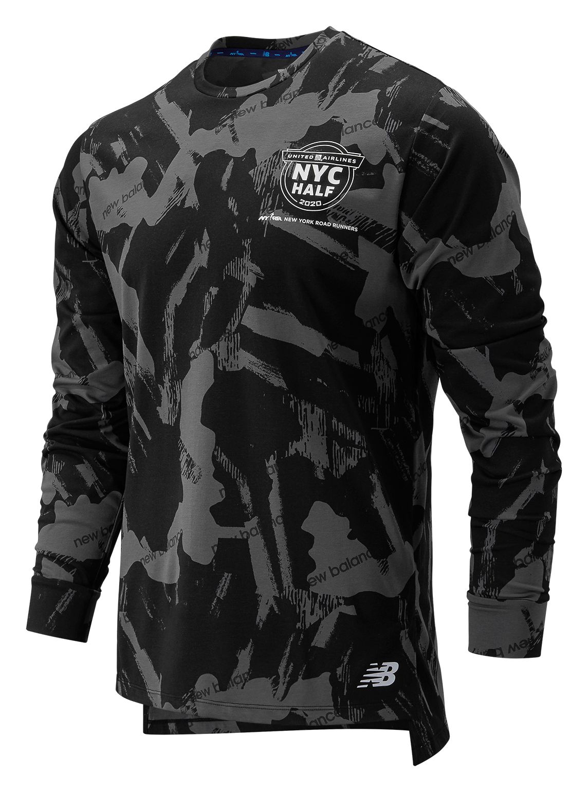 new balance heather tech long sleeve