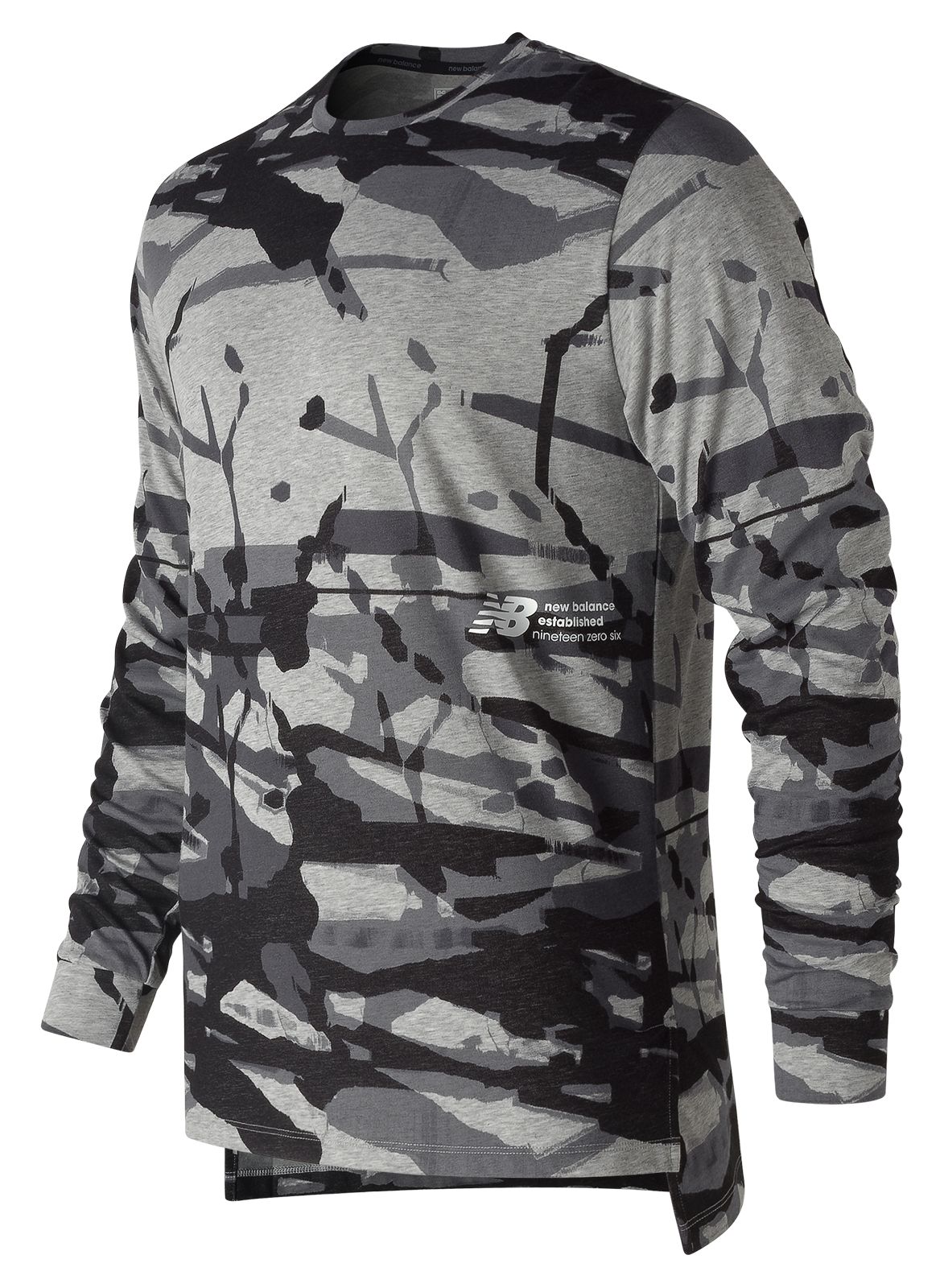 new balance heather tech long sleeve