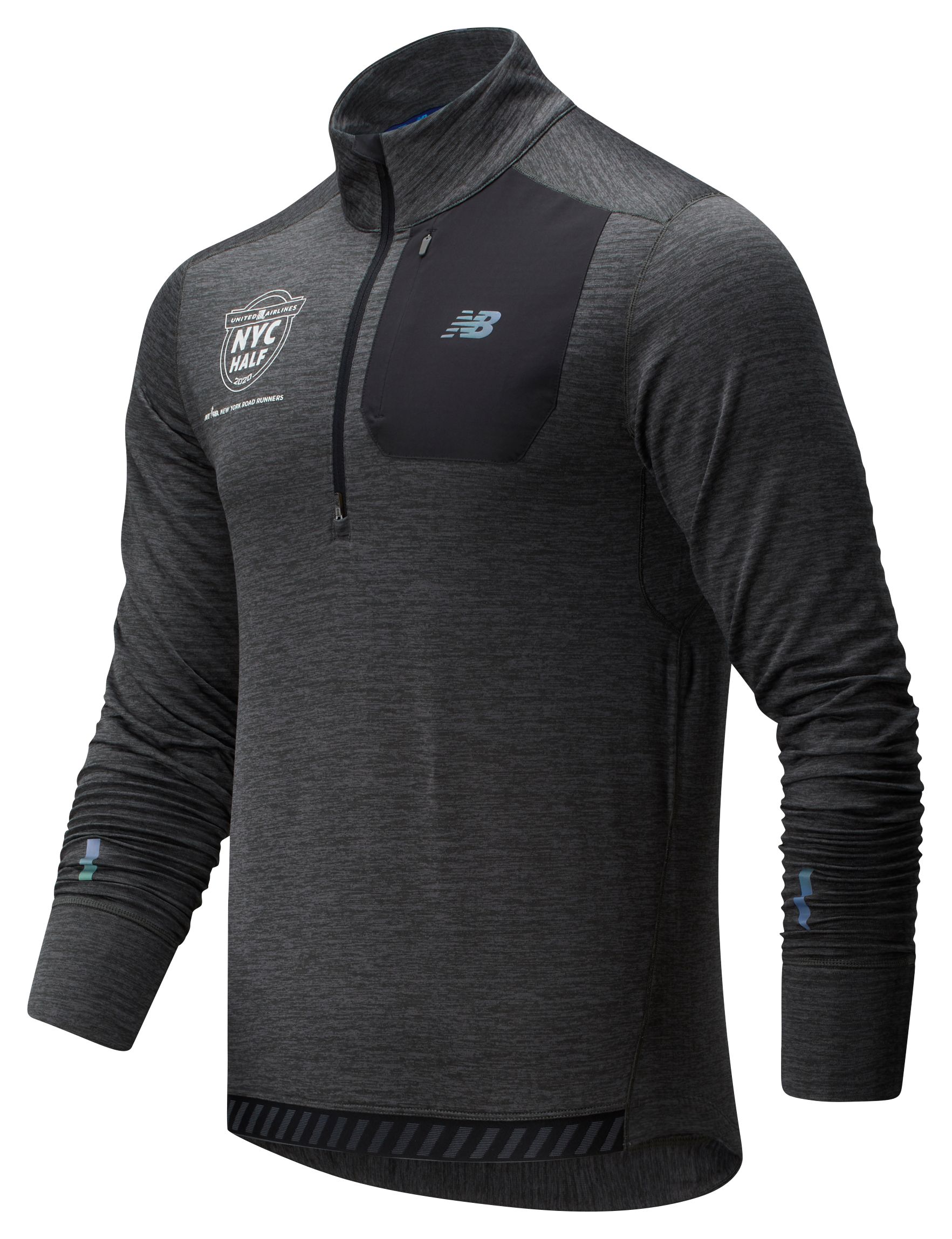 nb heat half zip