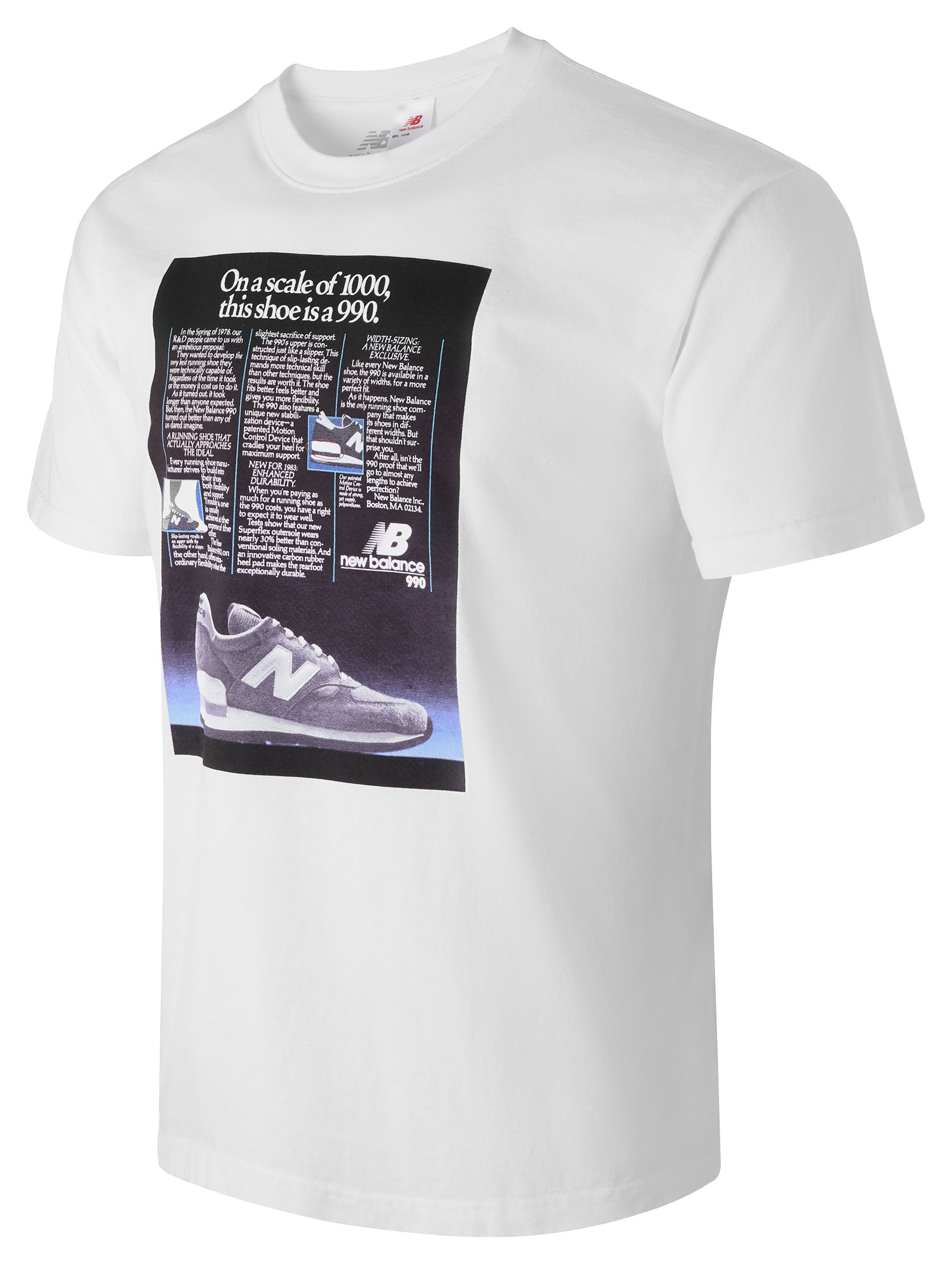 new balance 990 t shirt