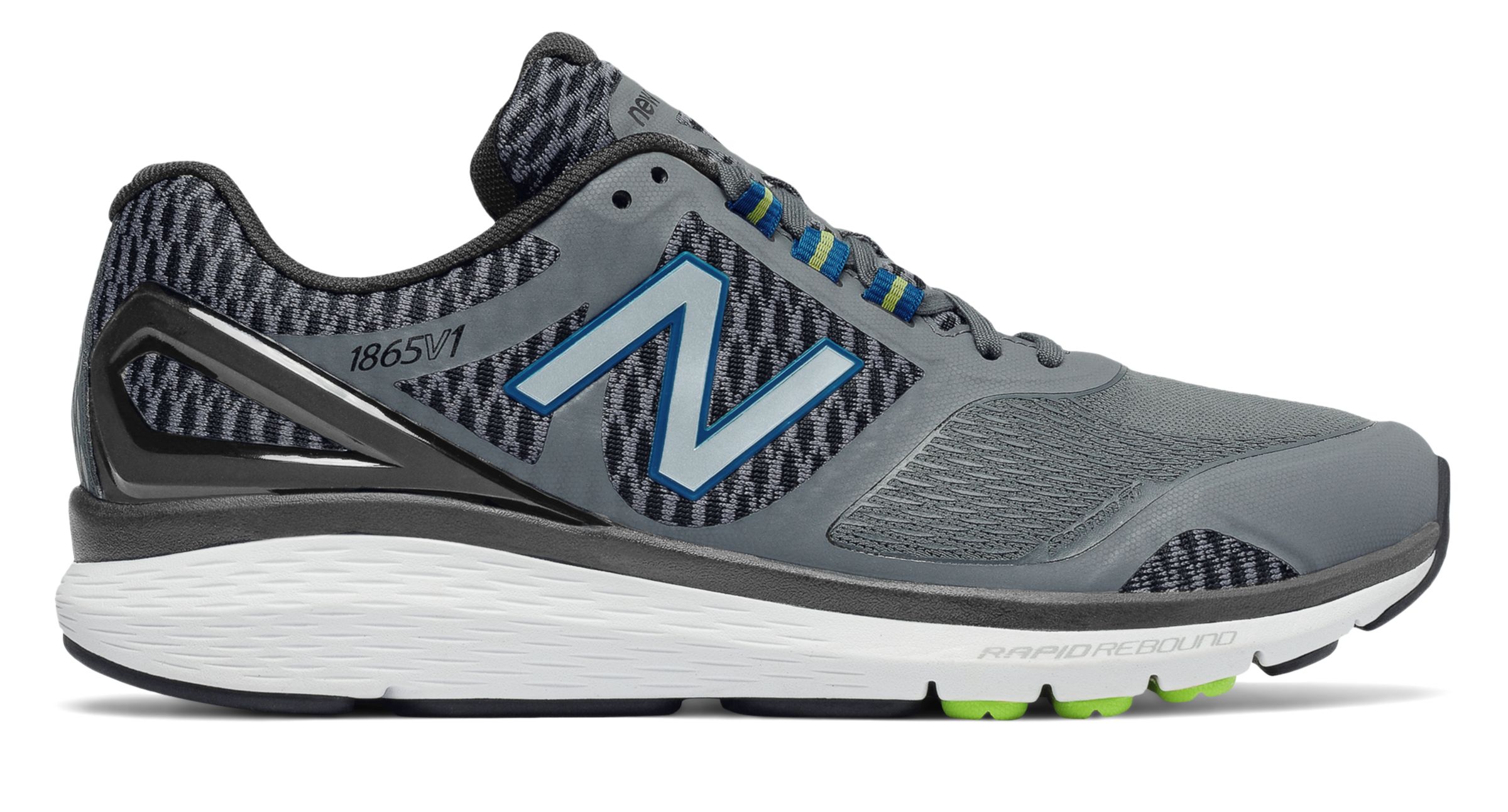 New Balance Men's 1865 Shoes Grey with Black | eBay