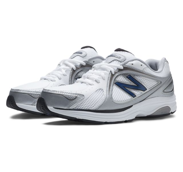 new balance walking shoe with rollbar technology and wide base
