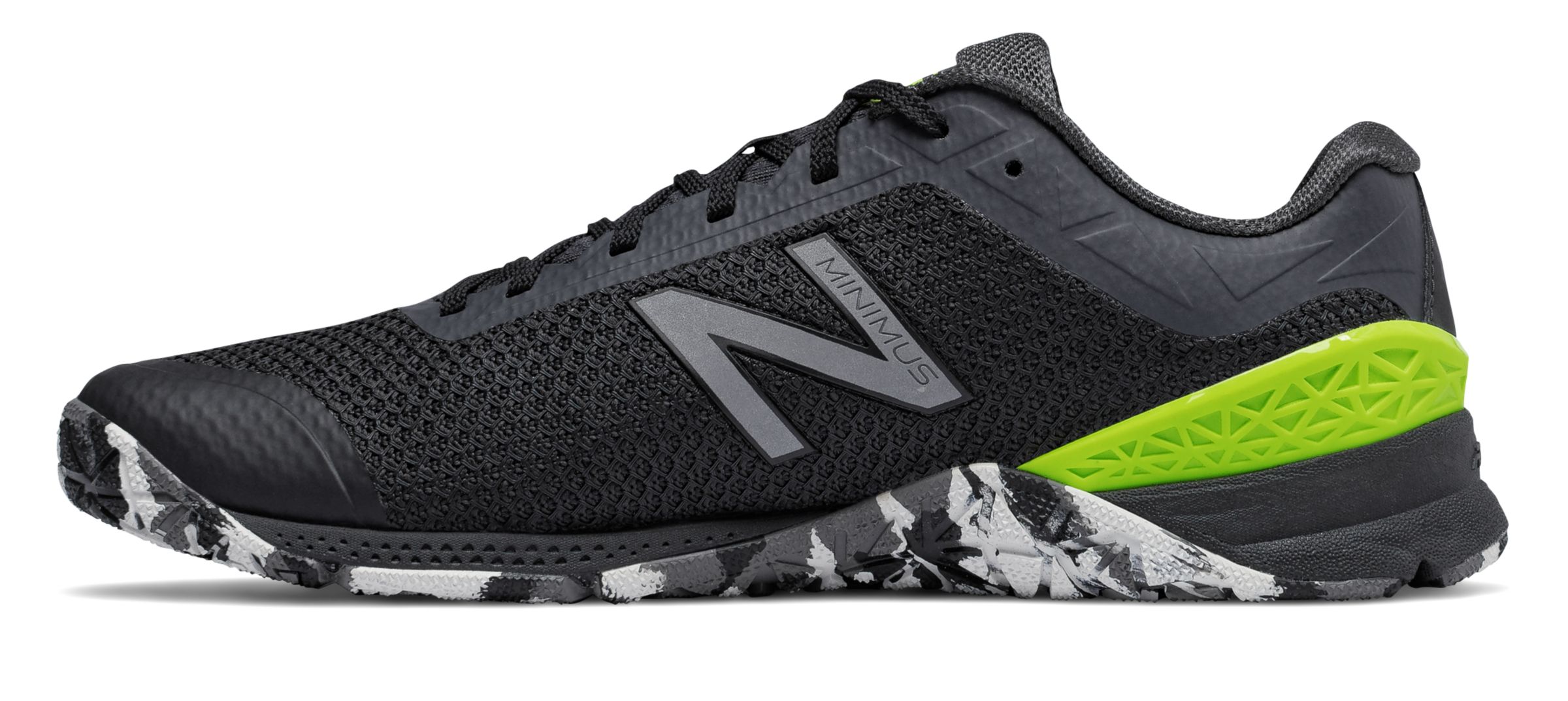 Minimus 40 Trainer, Black with Hi-Lite & Metallic Silver image number 1