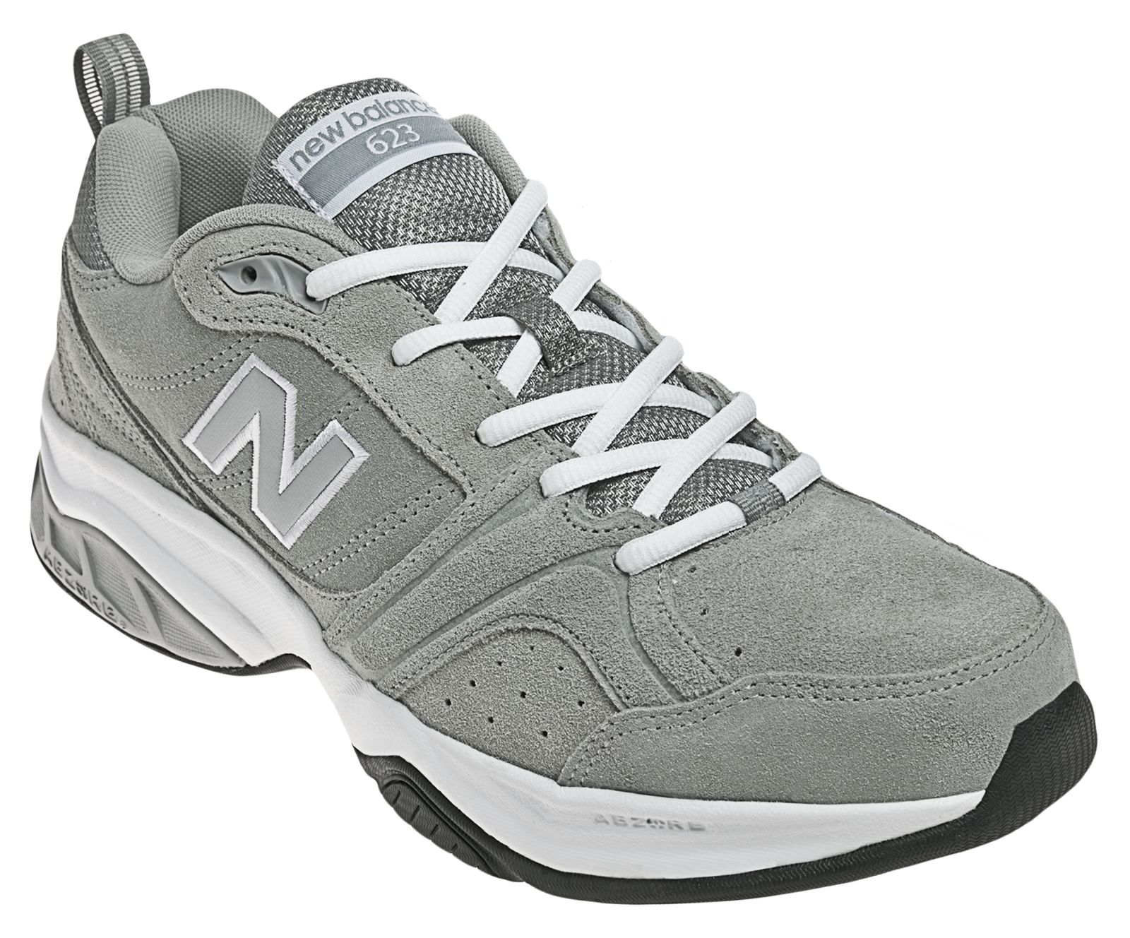 new balance 623 grey suede