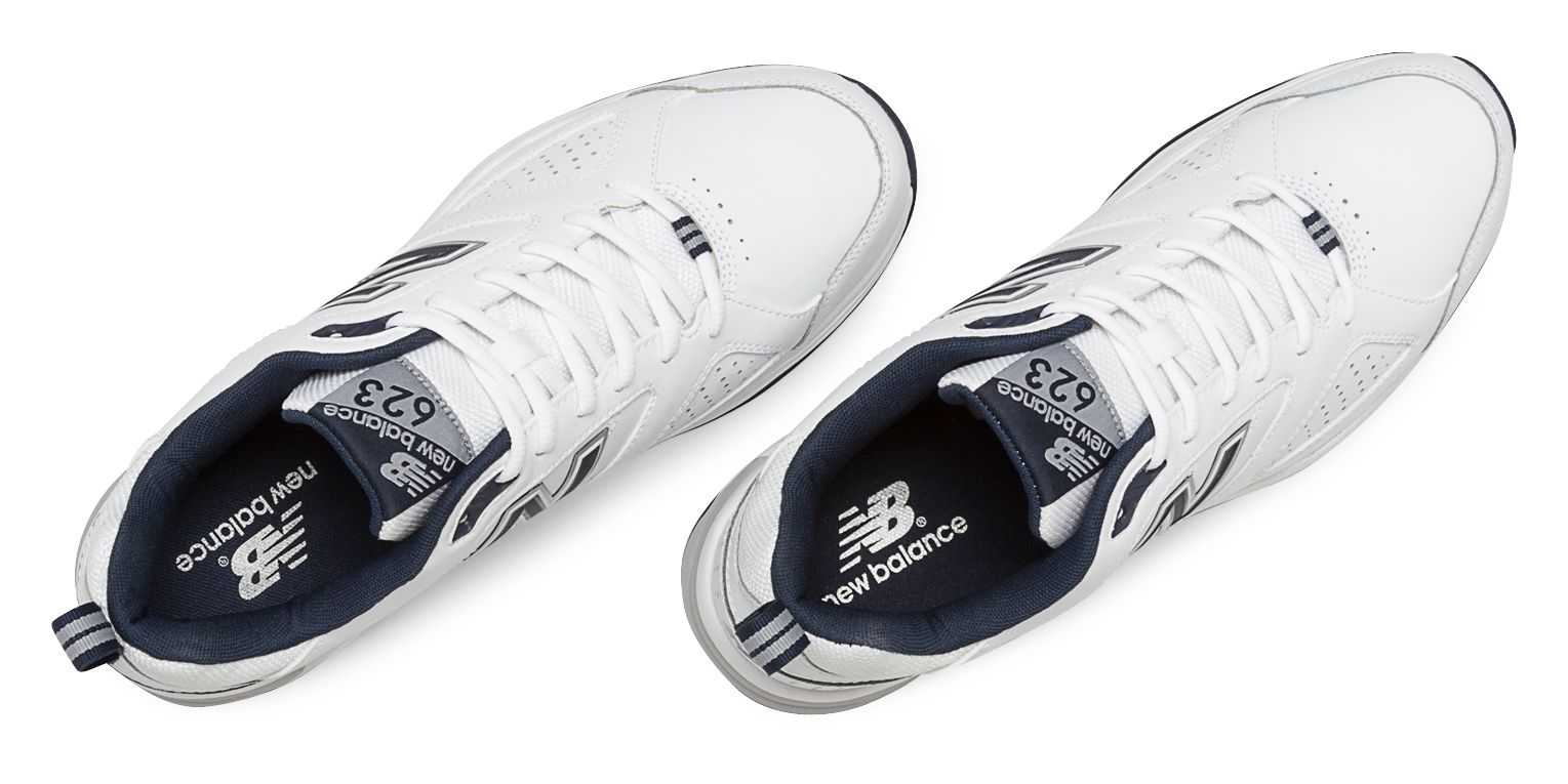 new balance 623 men's white
