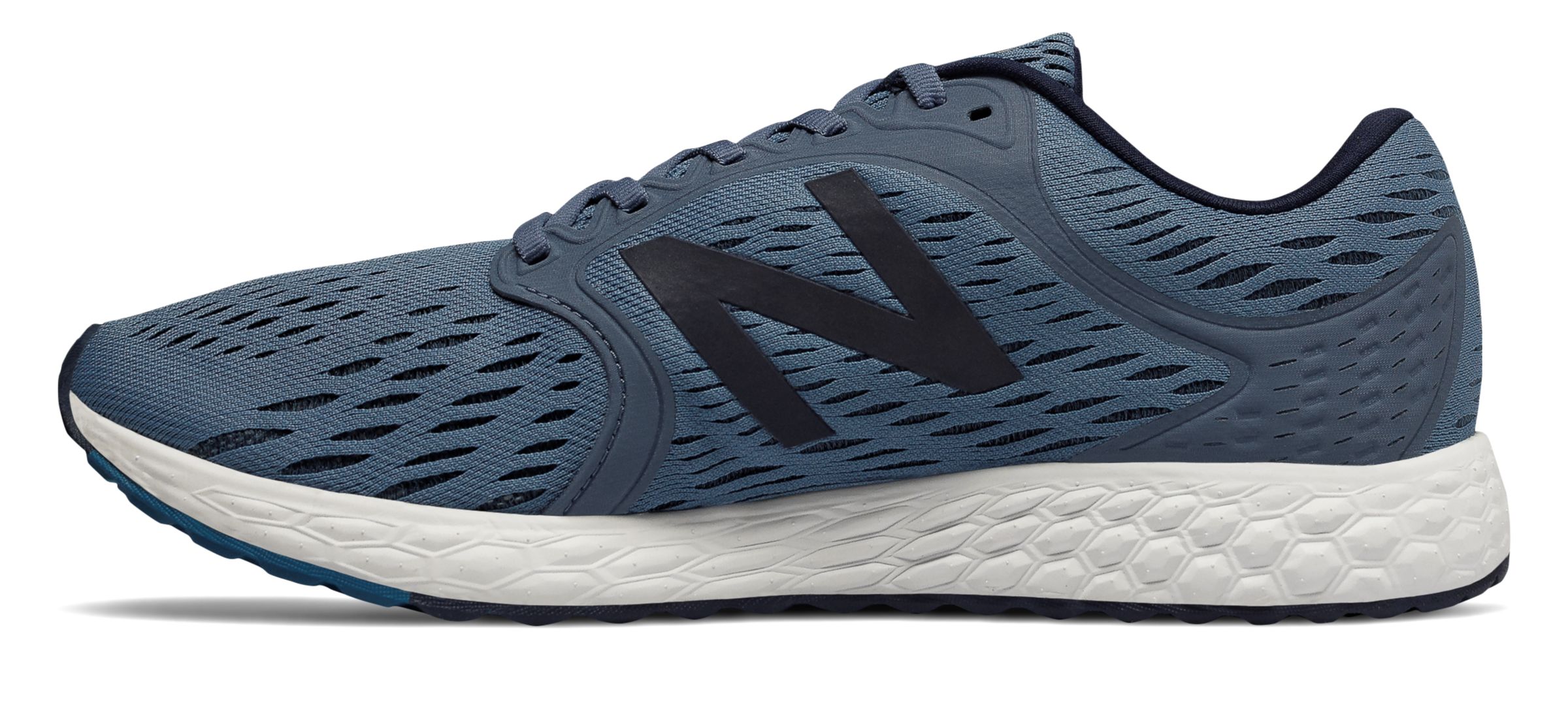 mens new balance fresh foam zante v4 deep blue