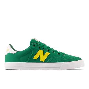 NB Numeric 212 Pro Court, Green with Yellow